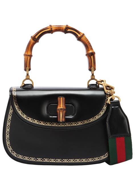 gucci bamboo handle bag|gucci bamboo bag harper's.